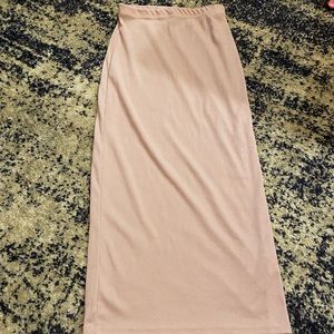 Lavender boohoo midi skirt